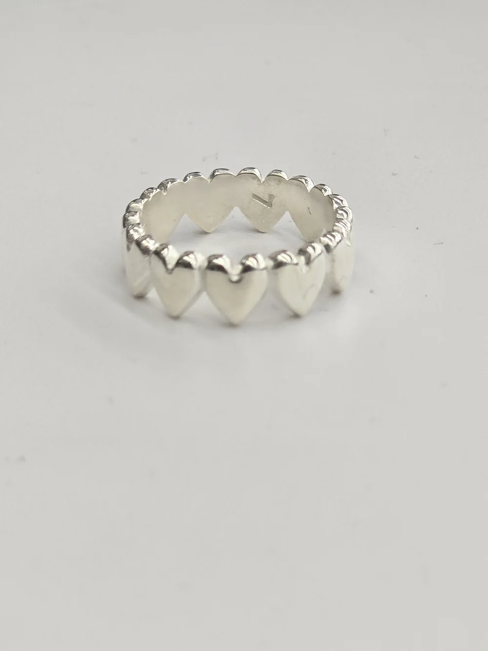 925 Sterling Silver Heart Ring For Women